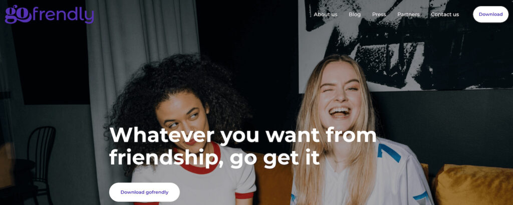女性同士が友達を作れるアプリのgofrendly